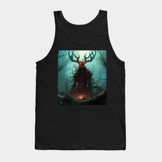 Diablo Druid Nightmare Tank Top by Nightarcade